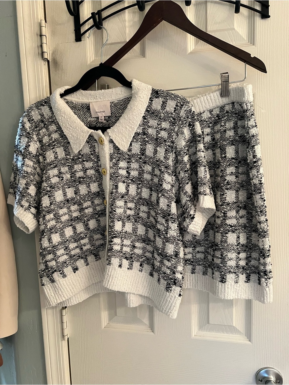 Cinq a sept skirt set xl